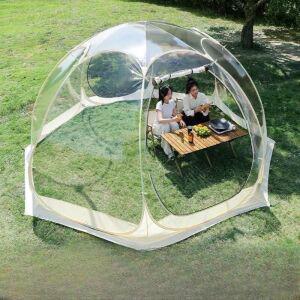 투명돔하우스 방갈로 카페 농막 쉘터 테라스 쉼터
