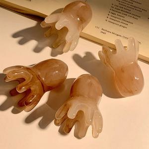 미니 두피 마사지기 문어 괄사 경락 지압 마사지 케어 단체 대량