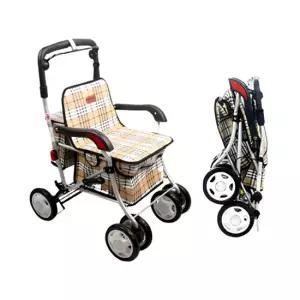 노인 보행기 성인용 어르신용 보행보조기 고급형 실버카 할머니 유모차 걸음보조