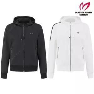 MASTER BUNNY 여성 백 스트링 플랩 심볼 집업 점퍼 E1JP-181