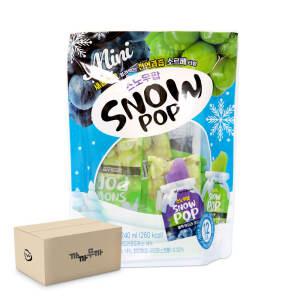 키즈웰 천연과즙 스노우팝 240ml (1박스- 12개) 소비기한 26.03.04 얼려먹는 과일젤리