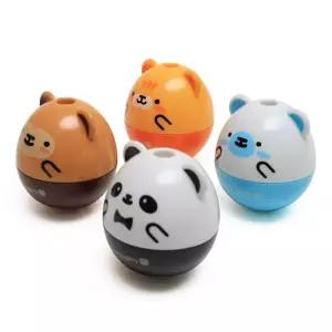 모닝글로리 연필깎이 댄싱 뭉스 오뚝이 (랜덤1개)/연필깍이/휴대/간편/흥미/어린이