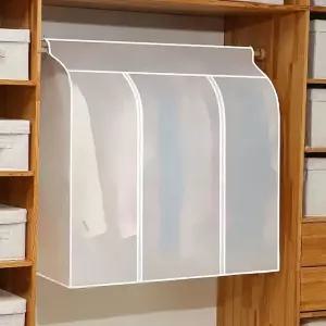 행거 옷커버 코트 정리만렙 의류커버 패딩 반투명 (WFHJDML)