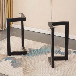 책상 다리 지지대 철 프레임 철제 금속 우드슬랩다리 테이블