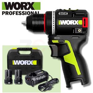 웍스 충전드릴 드라이버 미니 WU135.2 12V 2.5Ah 풀세트