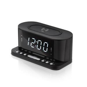 브리츠 무선충전기능 FM 라디오 디지털 시계 알람 BZ-Q110CR