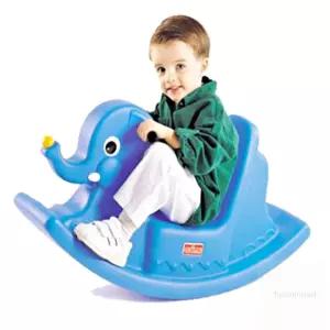 HM 코끼리 모양 유아말타기 흔들목마 아동목마