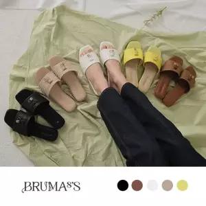 브루마스 소가죽 로로 뮬