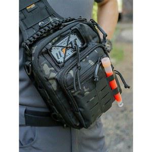 소형 공구가방 툴백 다용도 없는 블랙 가방 알루미늄 티비 수리 클립 부품 케이스 벨트