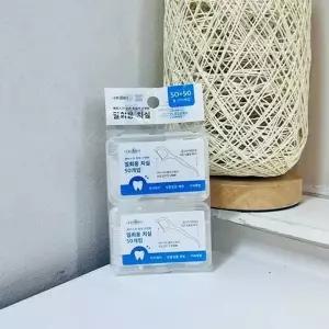 나무이야기 일회용 치실(50+50)