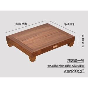 호두나무 모노톤 오디오 오디오랙 40CM 하이파이 양방향 멀티미디어 다이 연한 리어