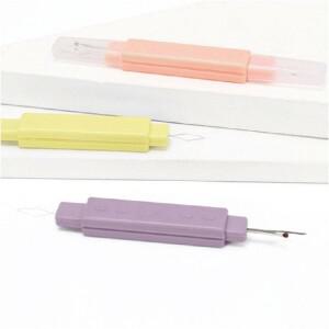 실밥따개 수예용품 2in1 바늘귀끼우기 바늘실끼우개