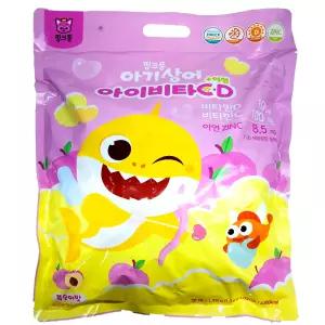 핑크퐁 아기상어 아이비타 C D 아연 1000정 벌크 대용량 키즈 어린이 유아 캐릭터 비타민 사탕 캔디