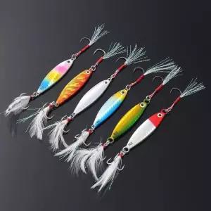 고품질 갈치 메탈 루어 미끼 바이브 6p세트 지그 유혹 20g 갈치 20g (WFHJE7Z)