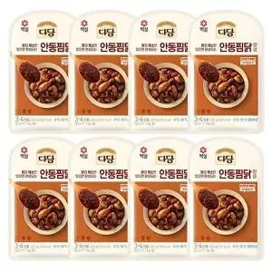 [CJ제일제당][T]백설 다담 안동찜닭양념220g x8개