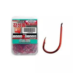 ST 씨타임 감성돔바늘 벌크 레드 바늘/스포츠/레저/낚시/낚시용품/바다낚시/바다낚싯바늘/바늘채비/생미끼