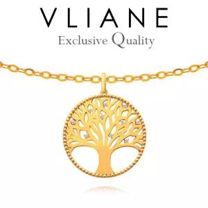 18K 부자 나무 목걸이