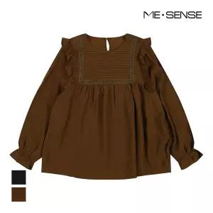 [미센스] 프릴포인트 블라우스_MB49BLS307Z