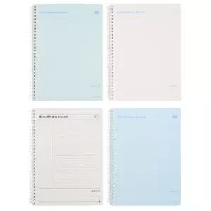 모닝글로리 4000 코넬노트 IV 스프링노트 (16절/좌철) 색상랜덤 유선 코넬식 필기 요약