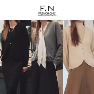 [에프엔] F.N 캐시울 메탈 니트자켓 O243