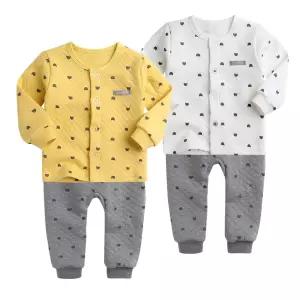 [그린베베] 영유아 겨울용_동글냥 보온내의/아기옷/아기내복/겨울실내복/신생아/남아/여아/상하세트/순면/KC인증/국내원단