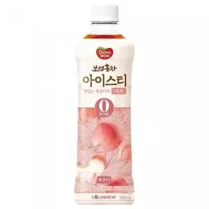 동원 보성홍차 아이스티 제로 복숭아차 500ml x 24개