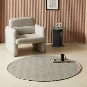 [S급리퍼] 먼지없는 헤링본 사이잘룩 러그 사계절 카페트 원형 3size