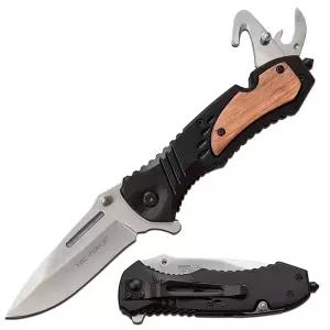 택포스 TF-606BZW 다기능 폴딩나이프 로프커터 캔오프너 접이식 나이프 다용도 멀티툴