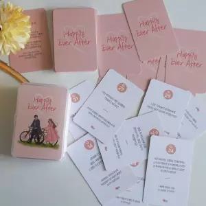 결혼체크리스트 오붓한 마음질문카드 카드 연인 커플질문