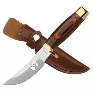 엘크릿지 ER-050 헌팅나이프 우드핸들 캠핑나이프 고정식 미러 블레이드 캠핑칼 등산칼