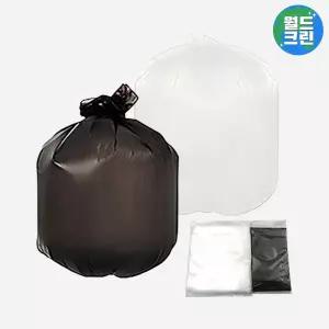 월드크린 40L 배접비닐봉투 소 20장 분리수거 대형비닐봉투 쓰레기 재활용