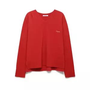 [롯데백화점]나이스클랍 울블랜드 브이넥 니트티 N251PWK112