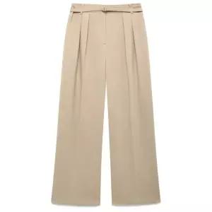 [롯데백화점]나이스클랍 투 턱 포인트 벨티드 와이드 팬츠 N251MWP116