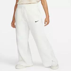 [나이키]나이키 아이보리 여성 와이드 트레이닝 기모 팬츠