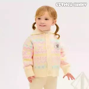 [에스더버니리틀] 러블리코위찬 스웨터가디건