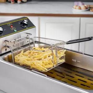 업소용 튀김기 전기 튀김 기계 치킨 돈까스 튀기기 푸드트럭 대용량 분식집