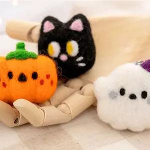 할로윈 양모 펠트 키링 만들기 WFFT8NH