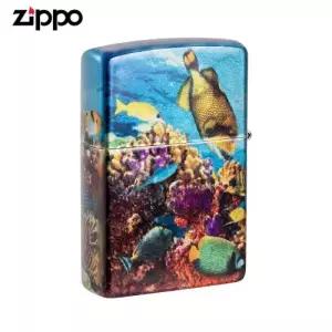 ZIPPO 라이터 48780 Deep Sea Design 지포라이터 오일+심지+부싯돌 3종세트 포함