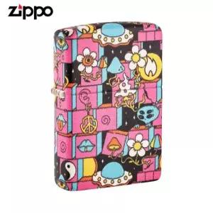 ZIPPO 라이터 야광 48779 Abstract Zippo Design 지포라이터 오일+심지+부싯돌 3종세트 포함