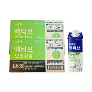 대상웰라이프 뉴케어 액티브 오리지널 200ml 24팩 2박스 단백질음료