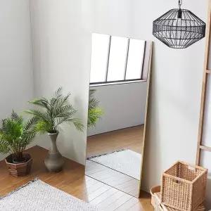 나무뜰 인디 스틸바 직각 700 스탠드 전신거울 PKF003C (착불)