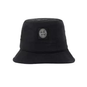 스톤아일랜드 나일론 메탈 에코닐 리제너레이티드 버킷햇 Black 791599