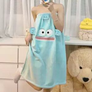 극세사 남자 샤워가운 목욕가운 핸드타올 (WFK0Q23)