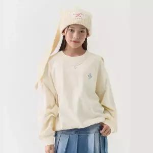 [더데이걸] 미니 쮸리 목걸이 트임 맨투맨 TGMA25105_7358