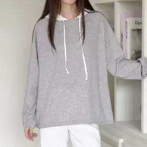 빅사이즈 509 밑단스트링후드티셔츠 DSMV265