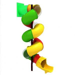 플라스틱 미끄럼틀 야외 공원 대형 슬라이드