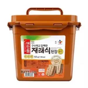 해찬들 재래식 된장 6.5kg 1개