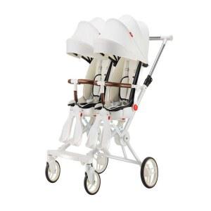 트윈 유모차 더블 접이식 폴딩 쌍둥이 트라이크 경량 대형