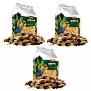 [애니몰파크]비타폴 비타라인 과일 후르츠 200g 3개 건조과일 앵무새 간식