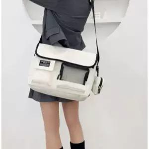 브레인 학생 메신저백 크로스백 대학생 옆으로 매는 가방 어깨가방 중학생 학원